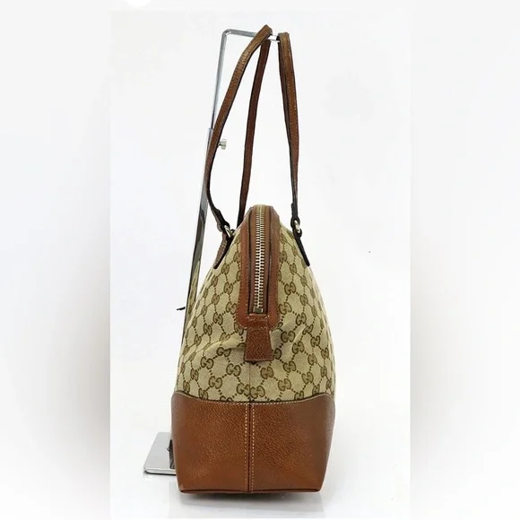 Gucci Beige and Brown Shoulder Bag - Picture 3 of 15